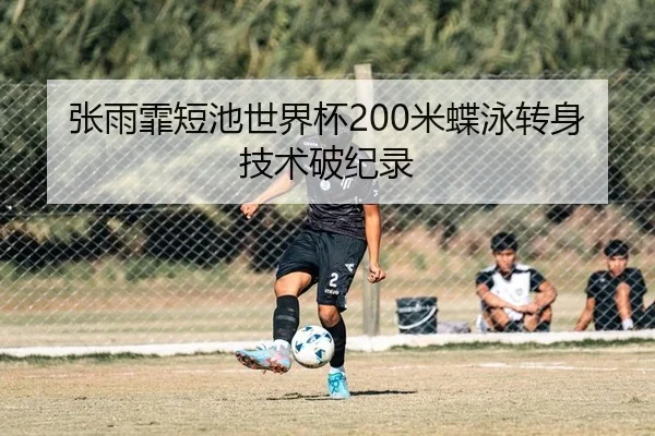 张雨霏短池世界杯200米蝶泳转身技术破纪录